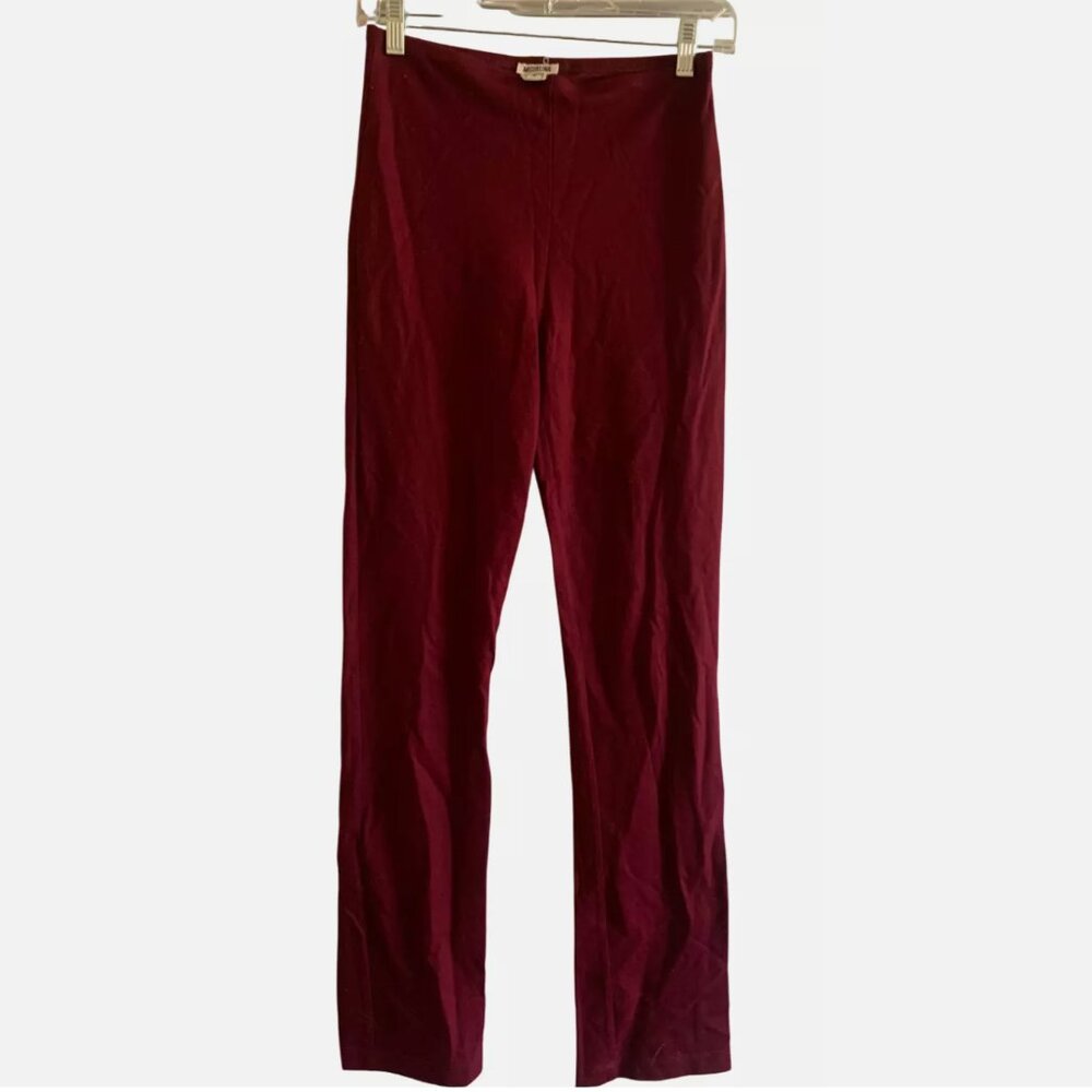 Miguelina Vintage women's wool pants Small Red: Made in USA